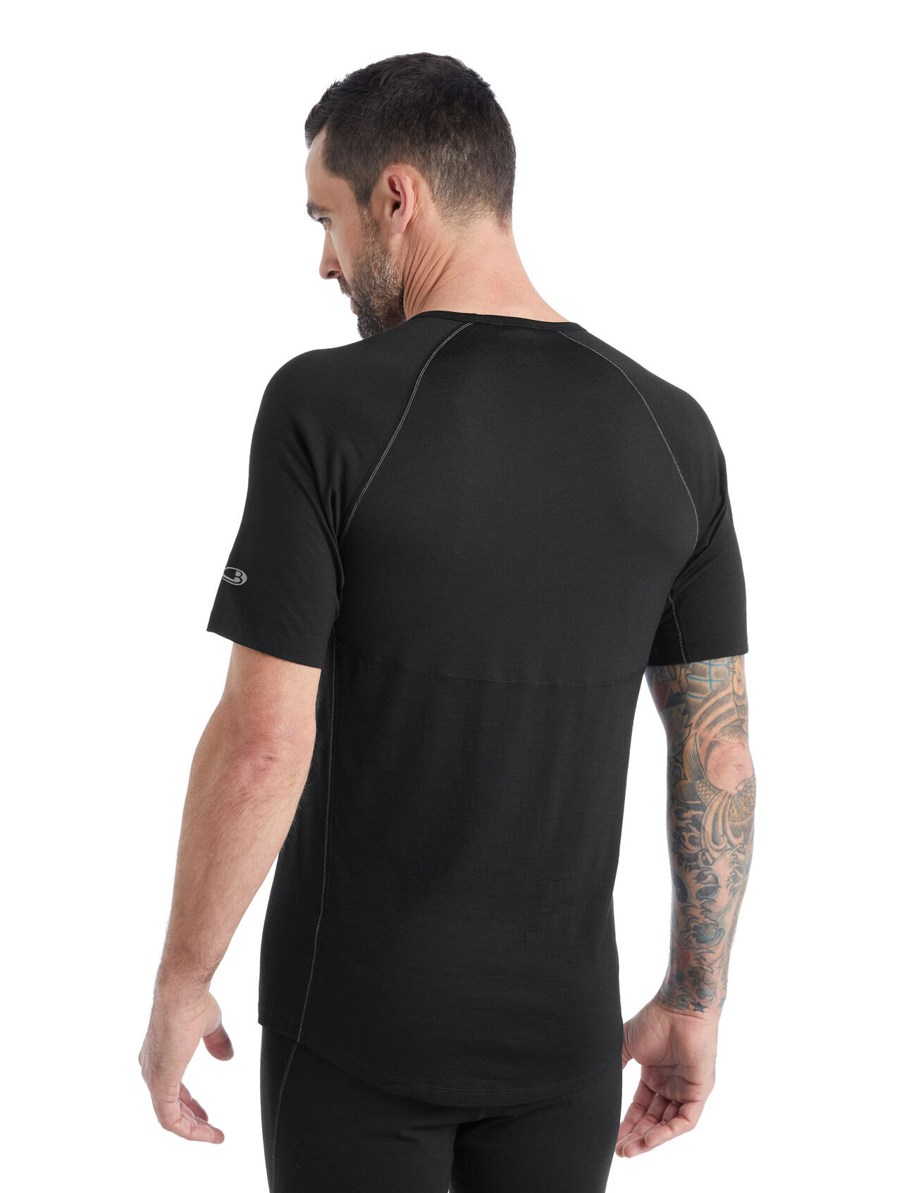Buy Icebreaker Merino BodyfitZone 150 Mens Thermal TShirt Black online
