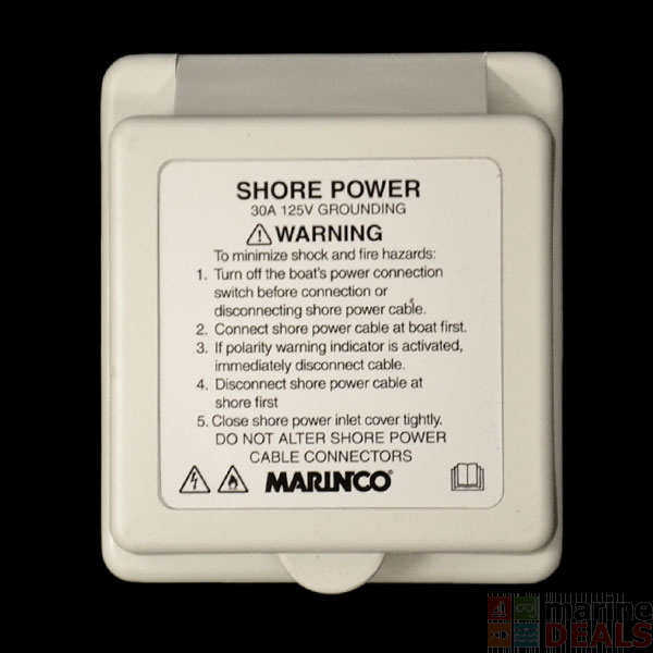 Buy Marine Electrical Shore Power Inlet (16-Amp - 220-Volt - 50Hz ...