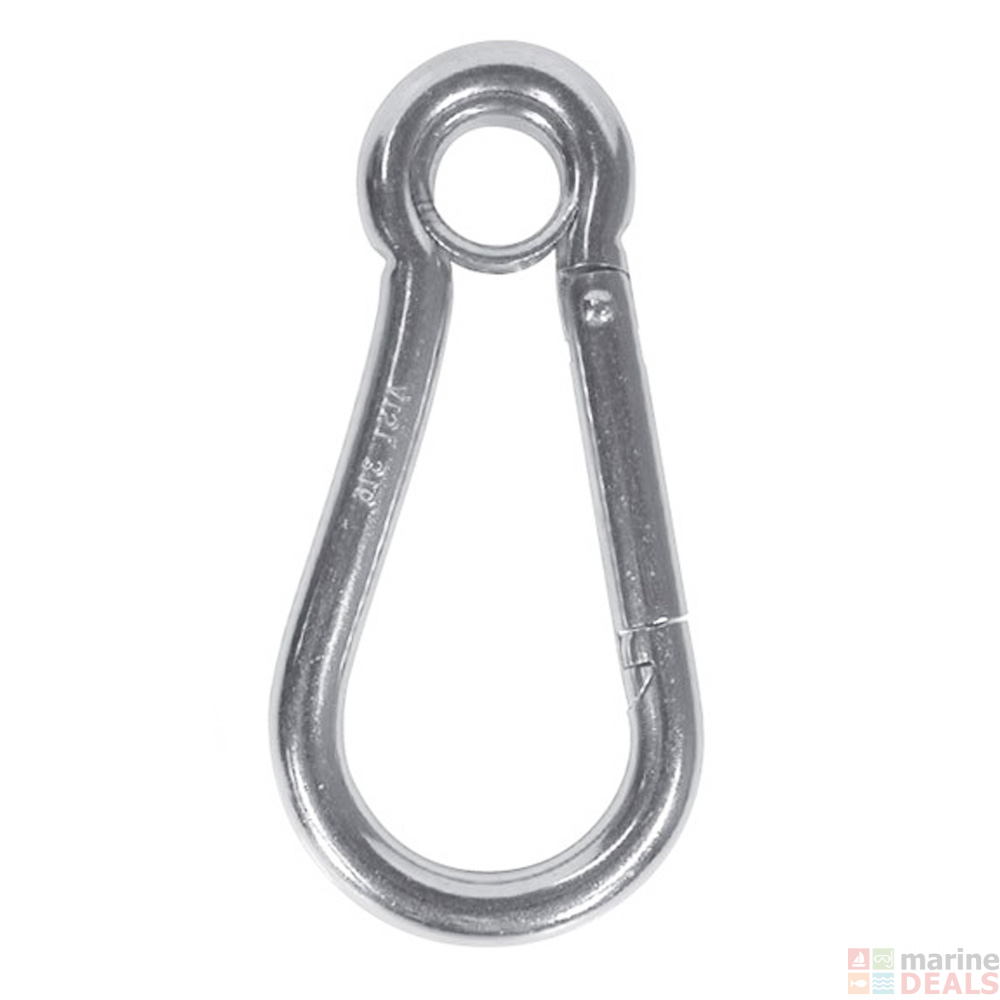 Buy BLA Stainless Steel Snap Hook with Eyelet online at MarineDeals.co.nz
