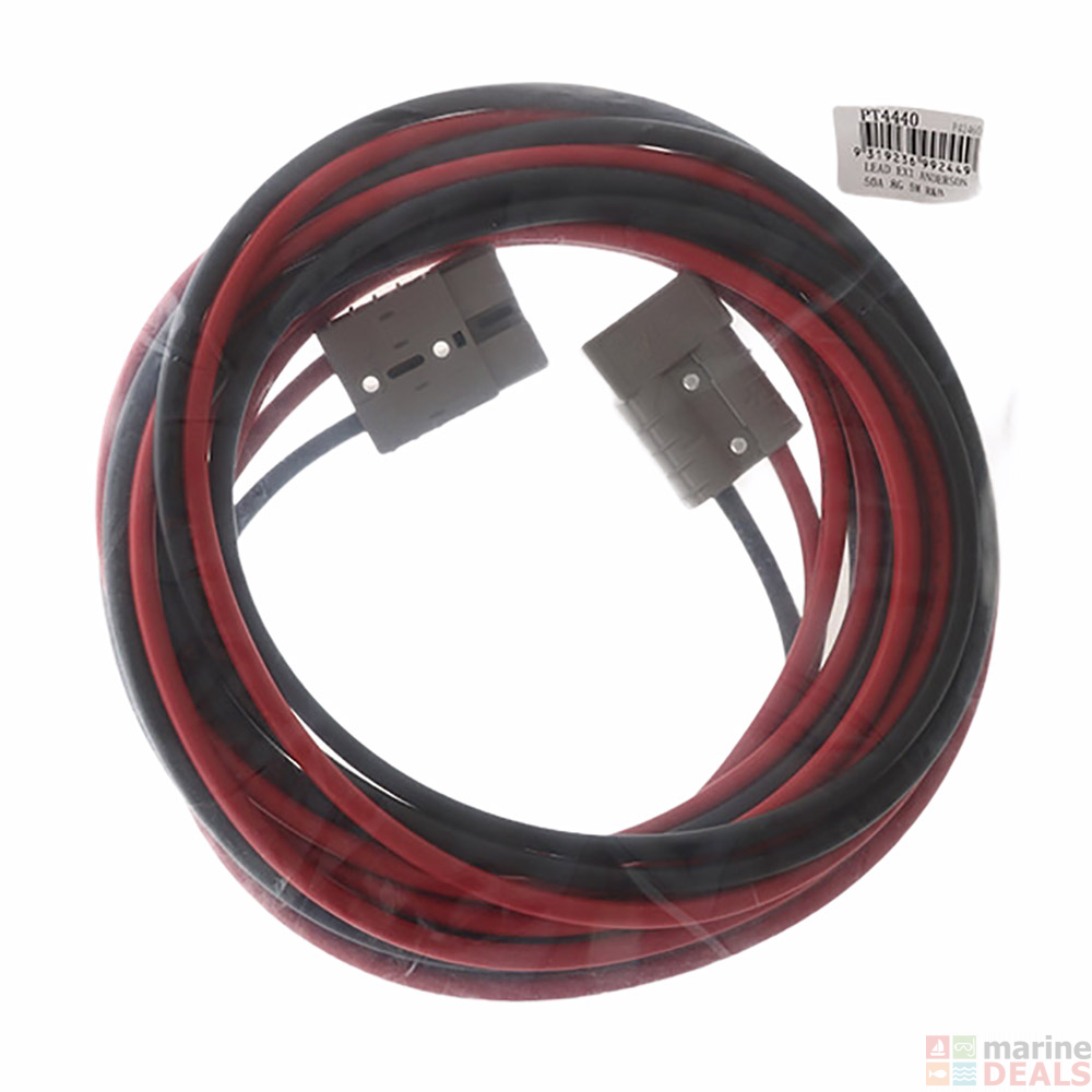 Buy Anderson High Current Connector Extension Lead 5m 50A 8AWG online