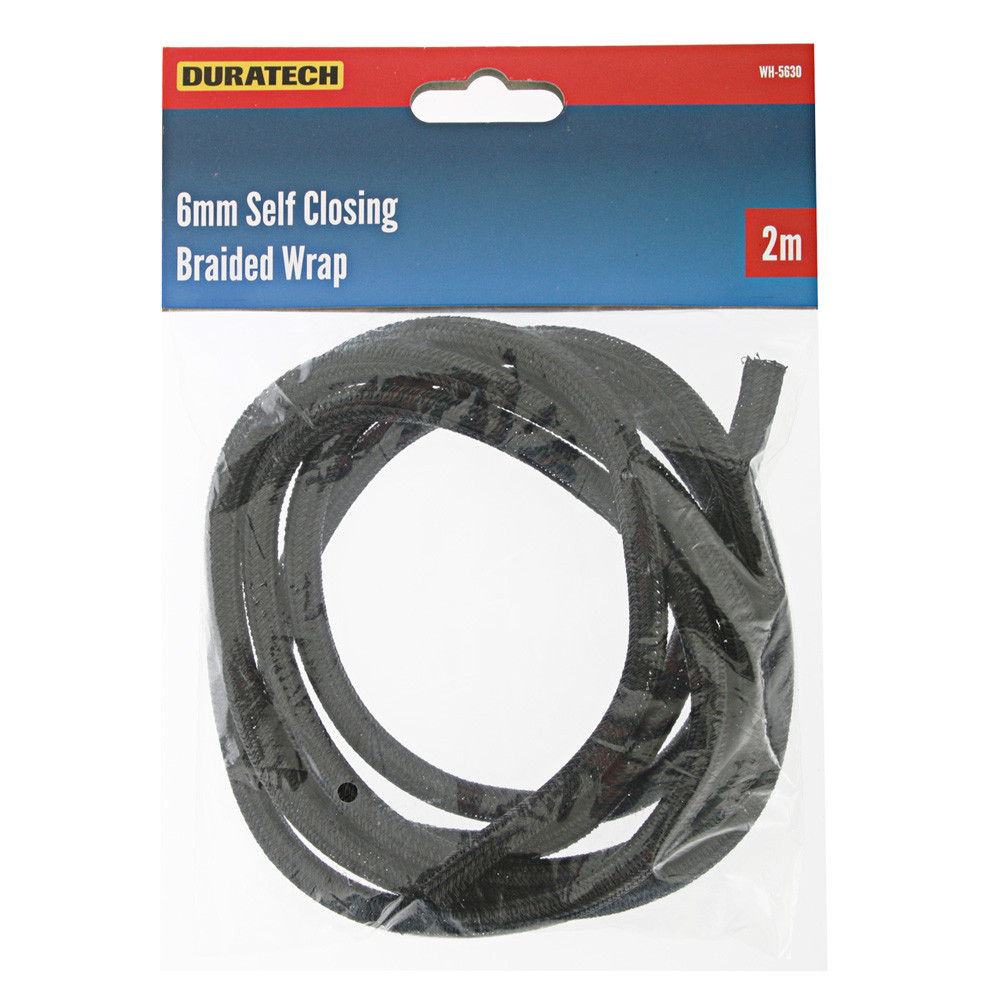 Buy Selfclosing Braided Wire Wrap 2m online at MarineDeals.co.nz