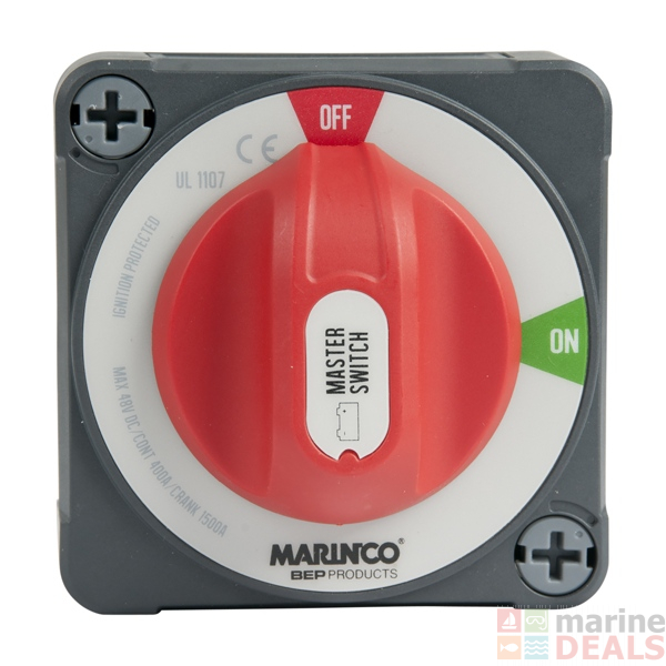 BEP Pro Installer 400A EZ-Mount Dual Bank Control Battery Switch - MC10