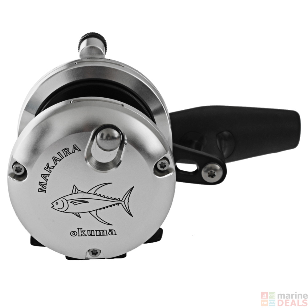 Buy Okuma Makaira 10 SEa 2-Speed Drag Reel Silver online ...