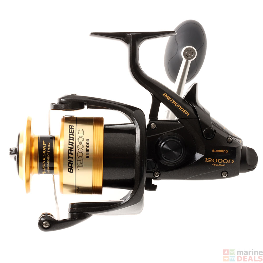 Buy Shimano Baitrunner 12000 D Spinning Reel online at Marine-Deals.co.nz
