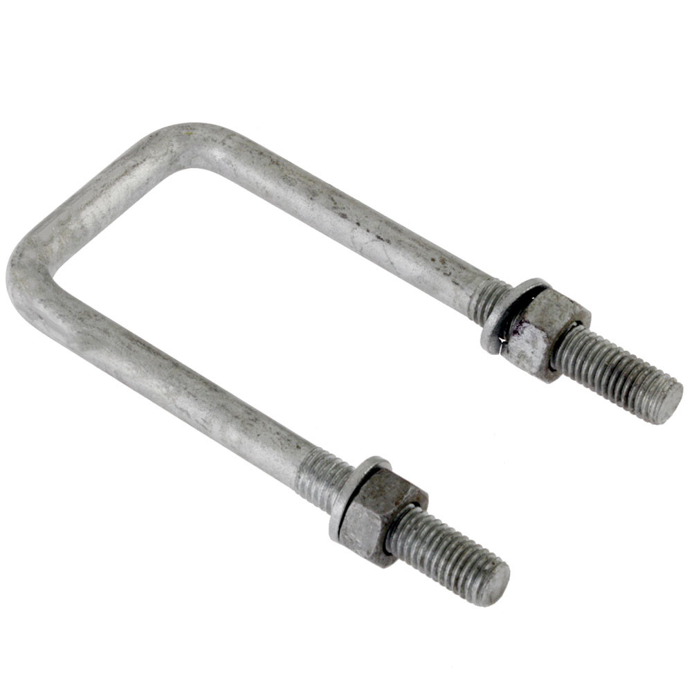 Buy Galvanised UBolt 115mm online at MarineDeals.co.nz