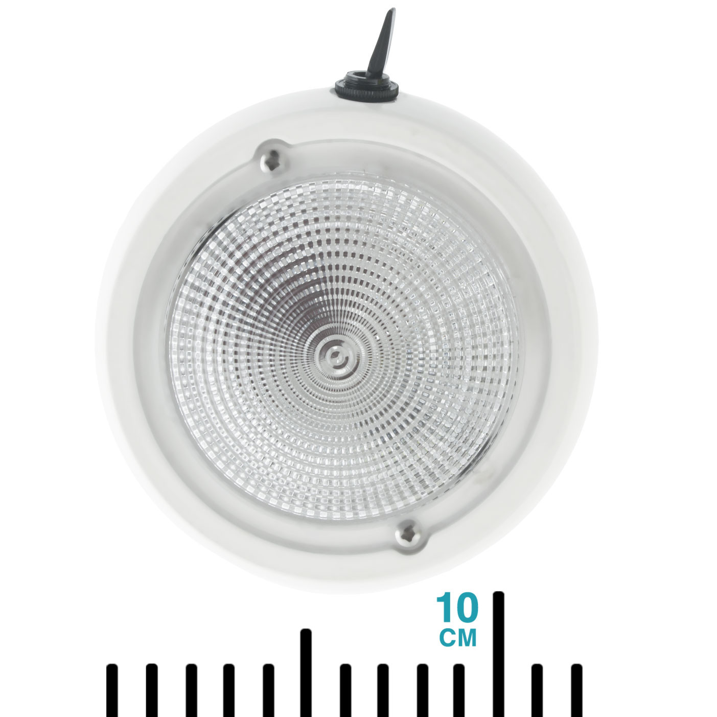 Buy Perko Exterior Surface Mount Dome Light Red/White 12V online at