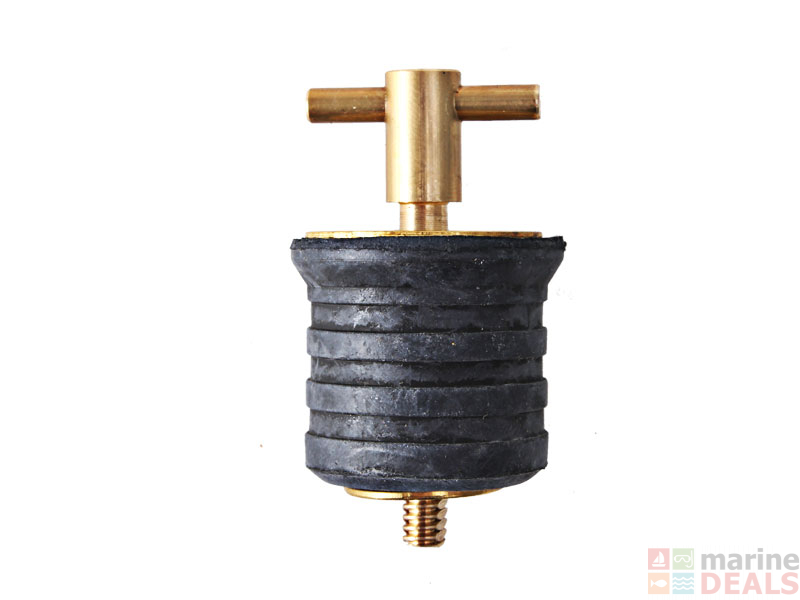 Buy Brass Expanding Twist Top Drain Plug for 1 1/4'' Tube online at