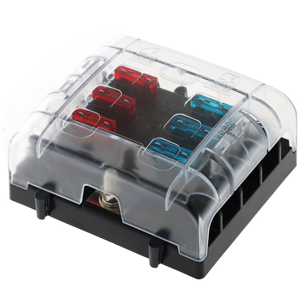 Buy Hella Marine Blade Fuse Box 6 Standard ATS Fuses with Input Stud