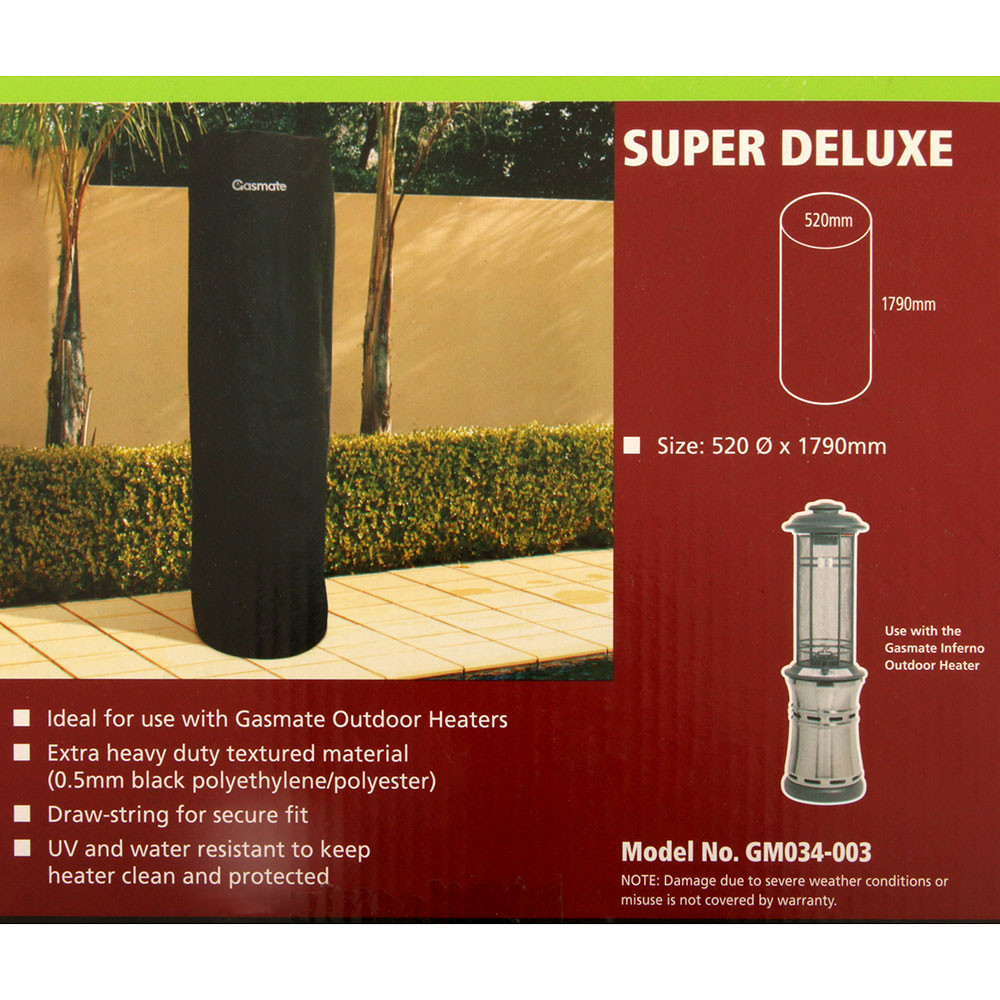 Buy Gasmate Inferno Outdoor Heater Super Deluxe Cover online at Marine