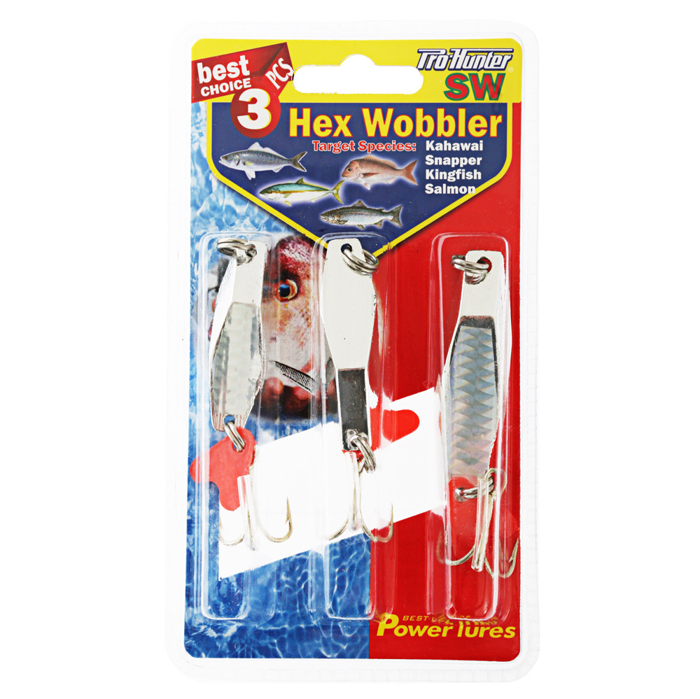 Buy Pro Hunter Hex Wobbler Lure Kit online at MarineDeals.co.nz