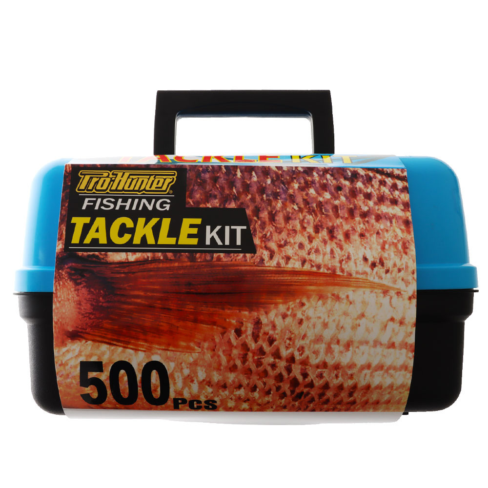 Buy Pro Hunter 500Piece Fishing Tackle Kit online at MarineDeals.co.nz