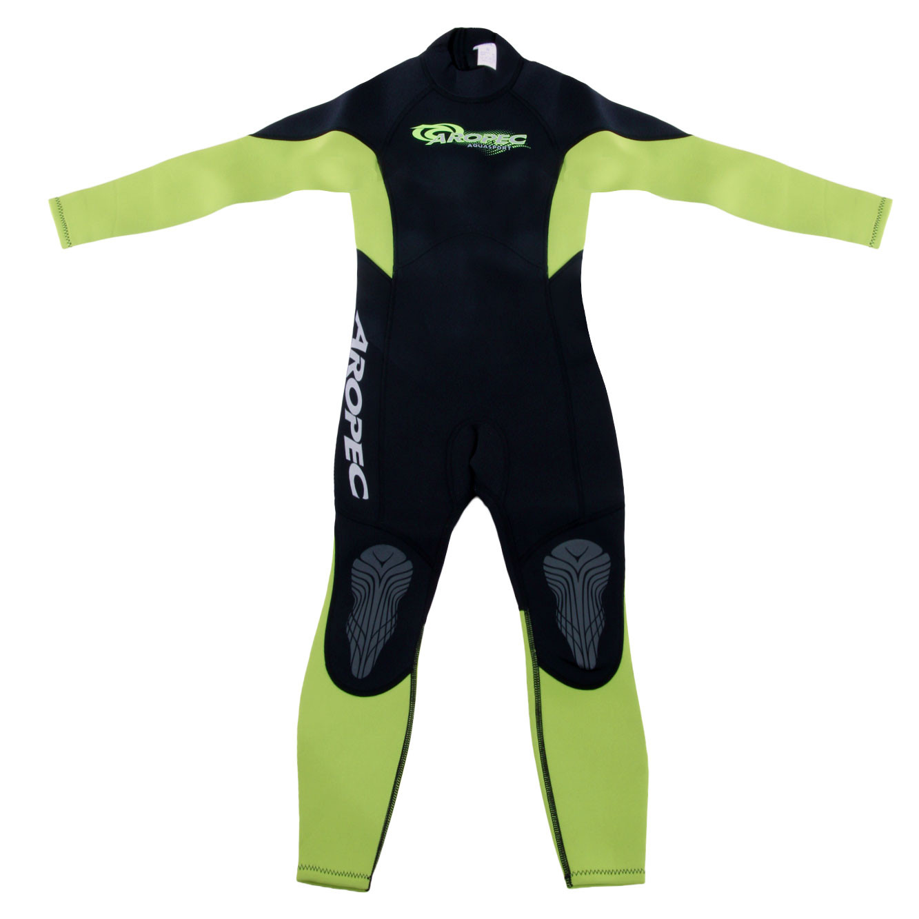 Buy Aropec Neoprene Kids Wetsuit 2mm Lime Size 8 online at MarineDeals