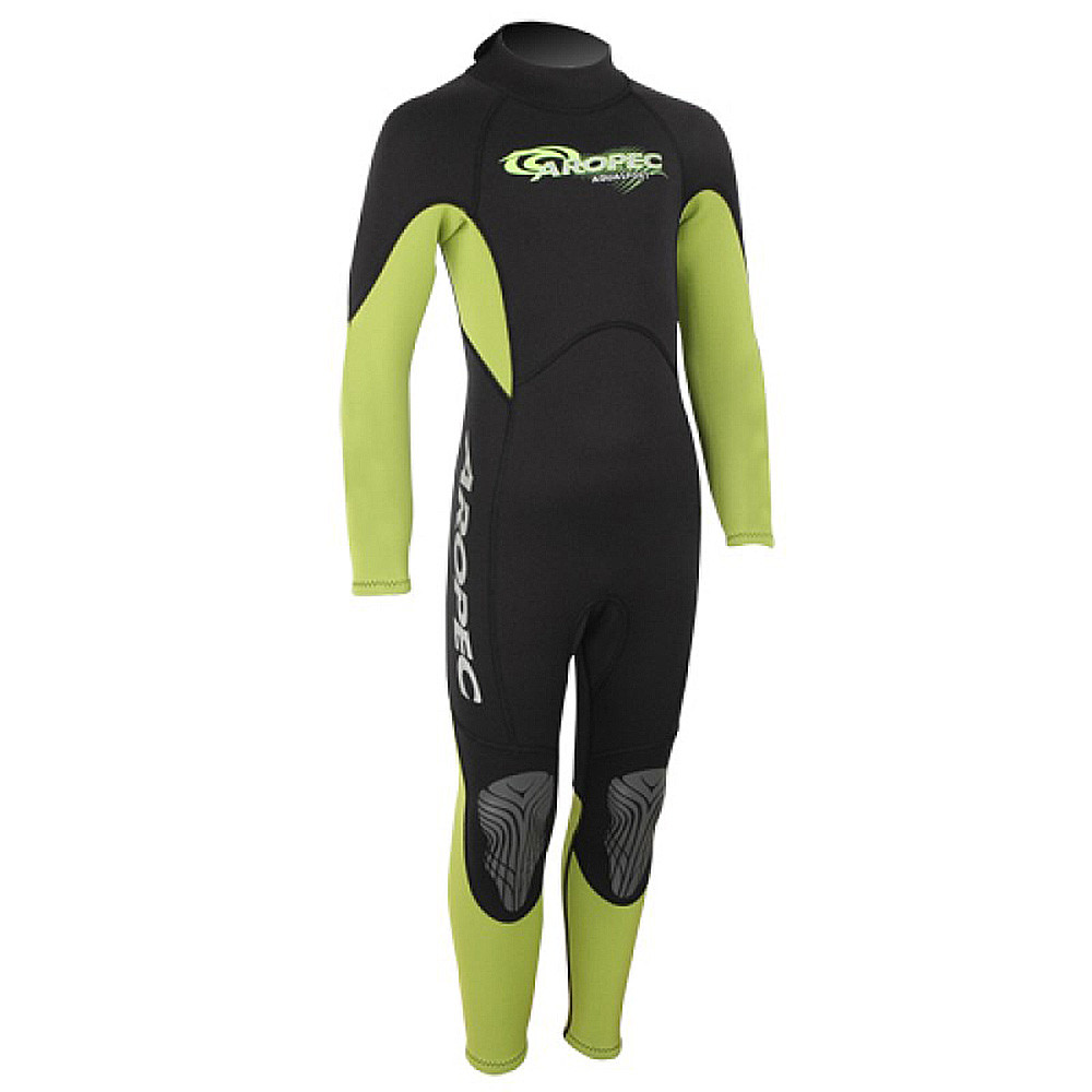 Buy Aropec Neoprene Kids Wetsuit 2mm Lime Size 12 online at Marine