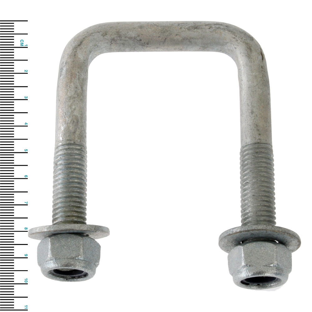 Buy Trailparts UBolts Square 85mm 90mm x M12 Galvanised online at