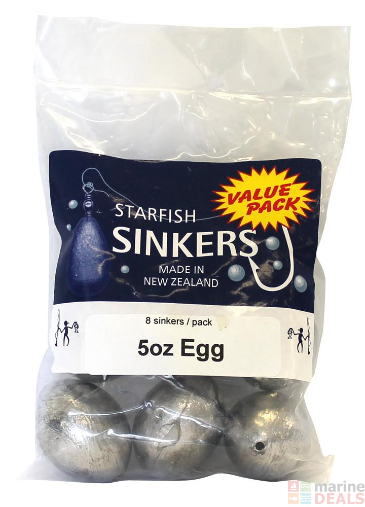 Buy Starfish Egg Sinkers Value Pack online at MarineDeals.co.nz