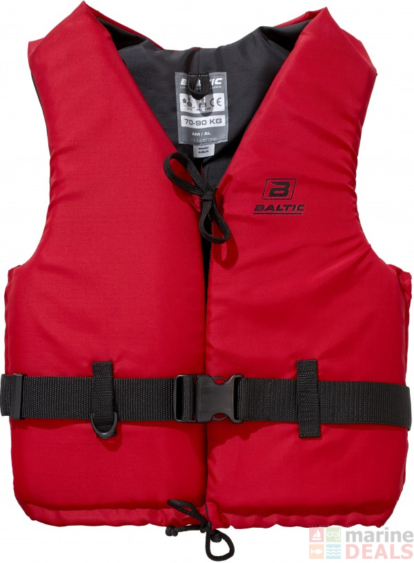 Buy Baltic Aqua Life Vest Red 50N online at Marine-Deals.co.nz