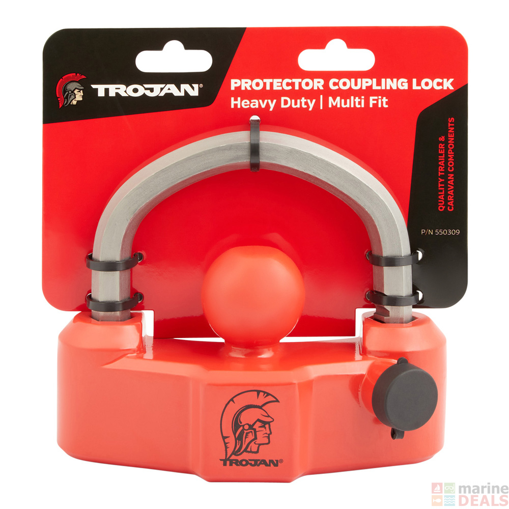Buy Trojan Heavy Duty Protector Coupling Lock online at MarineDeals.co.nz