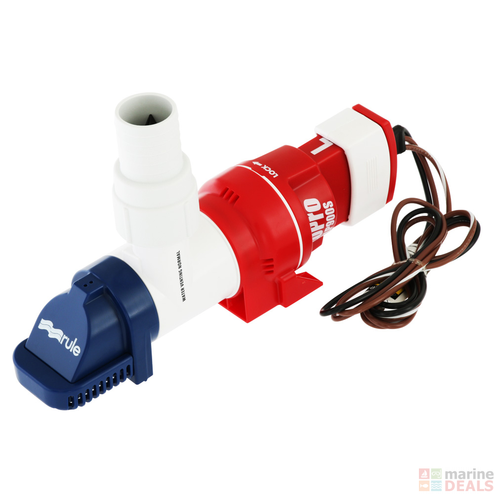 Buy Rule LoPro LP900S Automatic Bilge Pump 900GPH 12v online at Marine