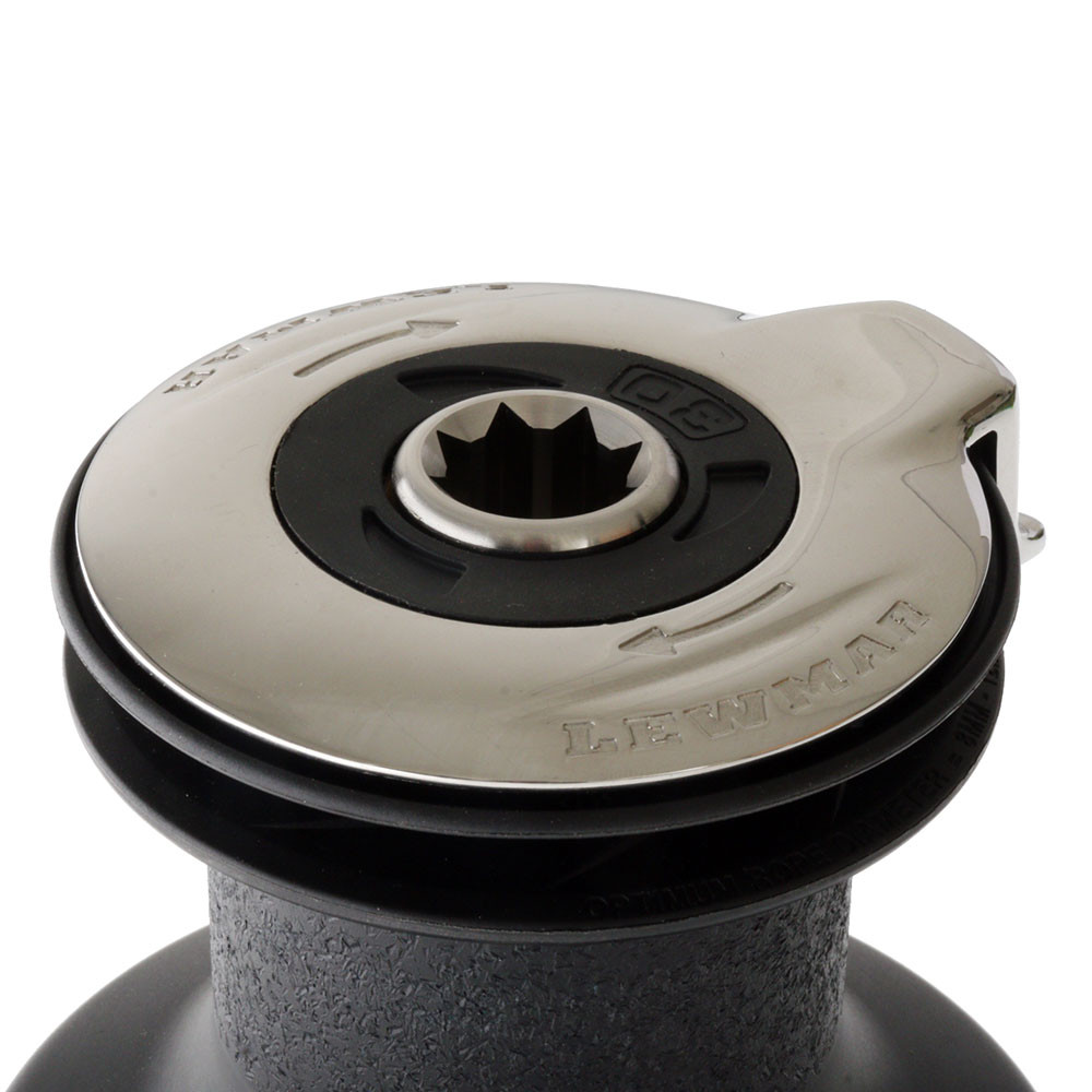 Buy Lewmar 30ST EVO Self Tailing Manual Winch Alloy Black online at