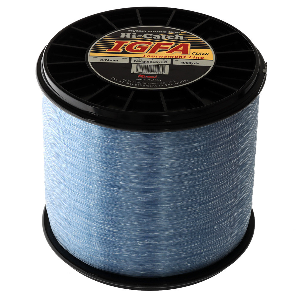 Bobine De Fil De Pêche Berkley Big Game IGFA - 1200m, Résistance 24kg, Diamètre 0.68mm - Bleu, Monofilament
