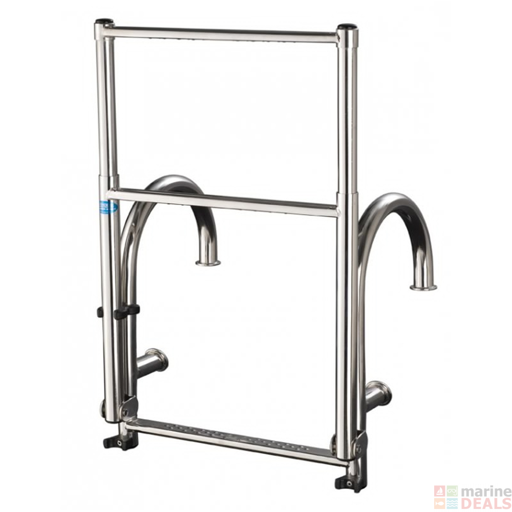 Buy Manta Buccaneer Telescopic Ladder online at MarineDeals.co.nz