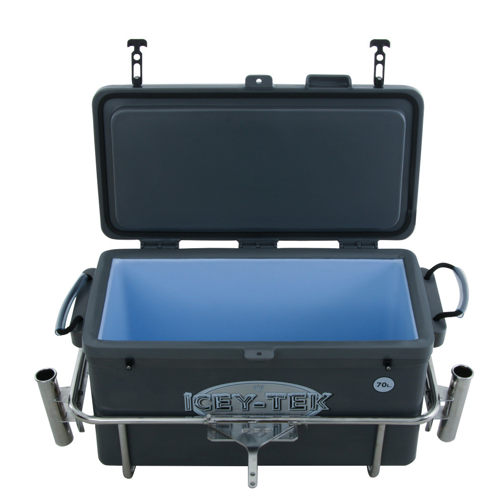 Buy Manta Jet Ski Frame and 70L IceyTek Chilly Bin with 5 Rod Holders online at MarineDeals.co.nz