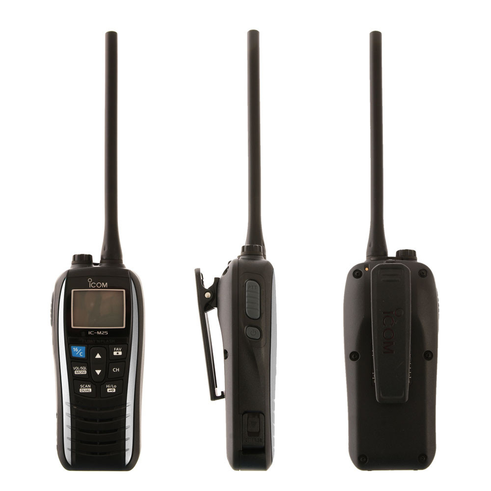 Buy ICM25 EURO Floating Handheld VHF Radio Pearl White online at