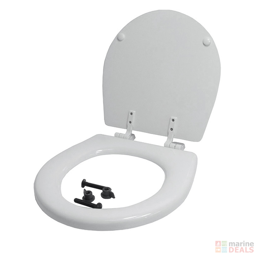 Buy Jabsco Compact Toilet Seat and Lid online at MarineDeals.co.nz