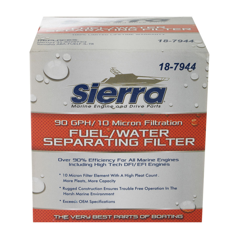 Buy Sierra 187944 Fuel Water Separator Filter online at MarineDeals.co.nz