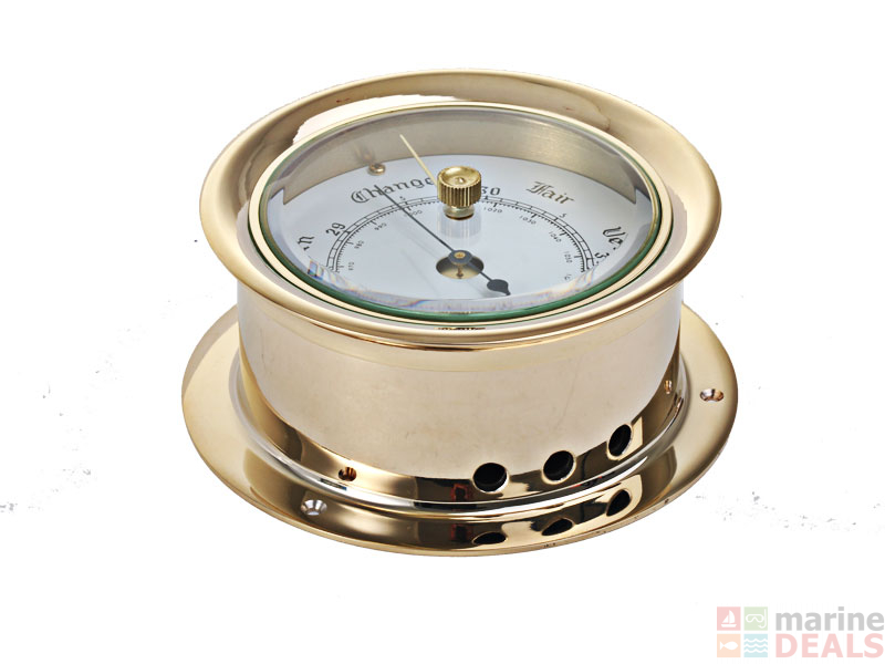 Buy Brass Ship Barometer 4.5'' online at MarineDeals.co.nz