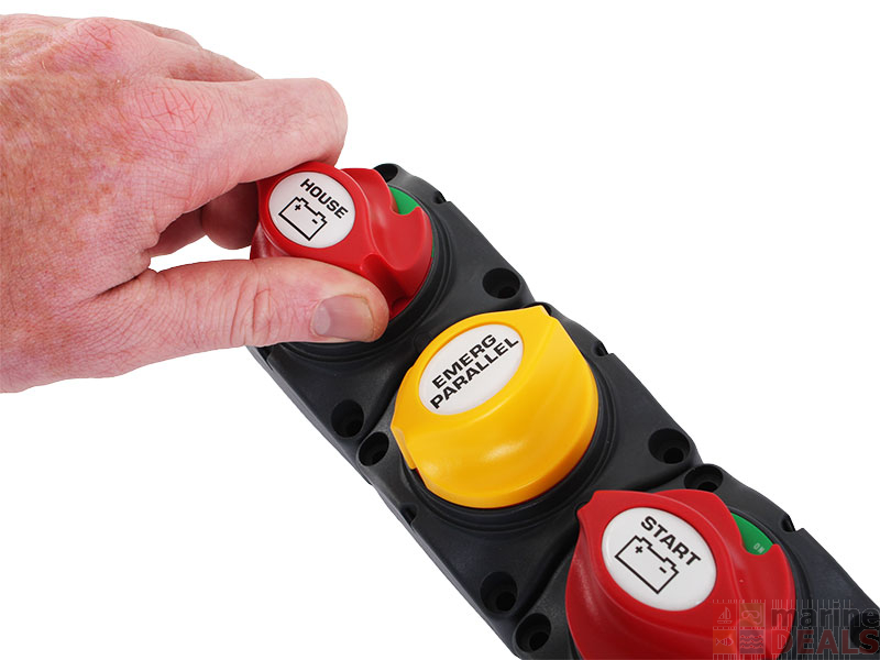 Buy BEP Marine Dual Battery Switches with Emergency Parallel online at