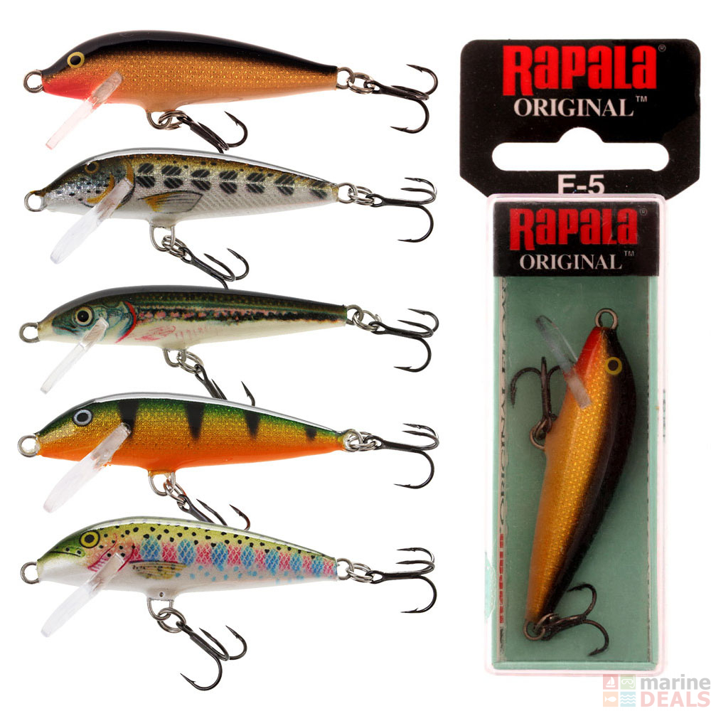 Buy Rapala Original Floating Lure 5cm online at MarineDeals.co.nz