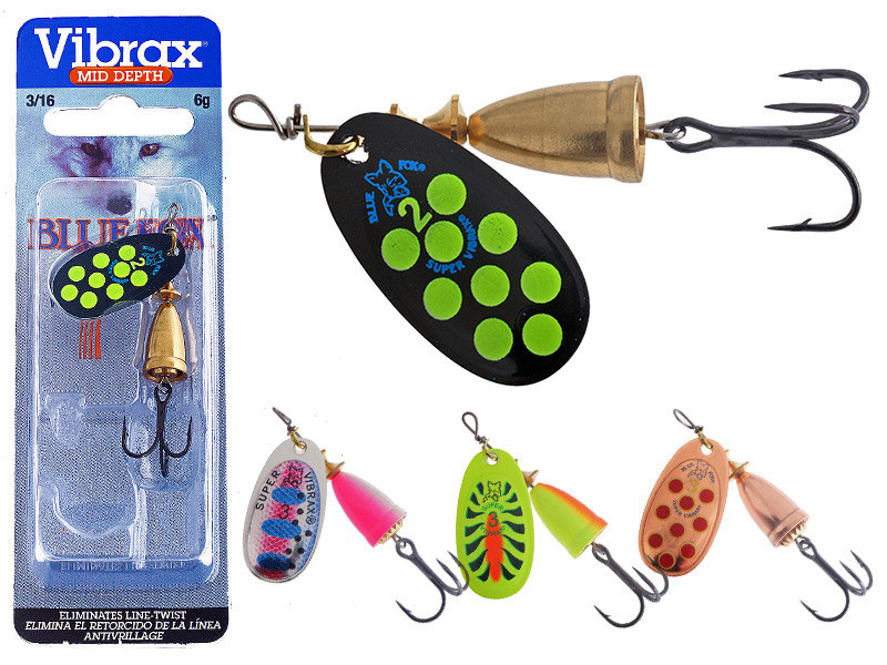 Buy Blue Fox Vibrax Mid Depth Spinner Lure online at MarineDeals.co.nz