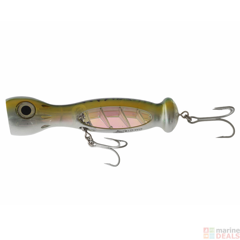 Buy Williamson Jet Popper 120g Green Mackerel online at Marine-Deals.co.nz