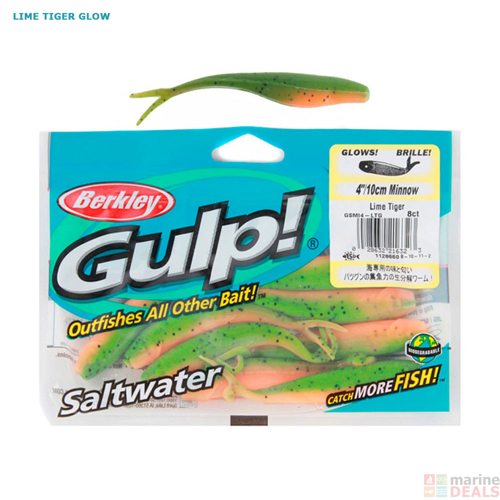 Buy Berkley Gulp Minnow Soft Bait 10cm online at MarineDeals.co.nz