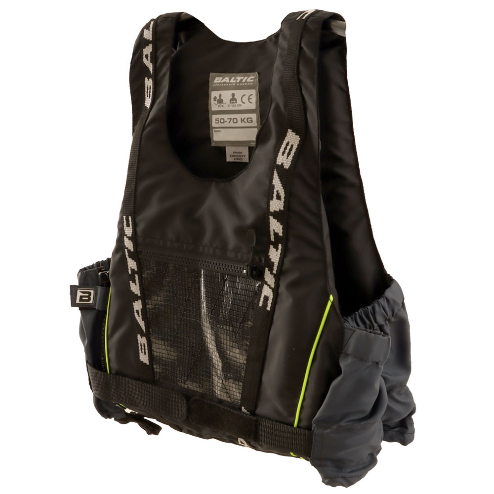 Buy Baltic Dinghy Pro PFD Life Vest Black/Grey online at MarineDeals.co.nz