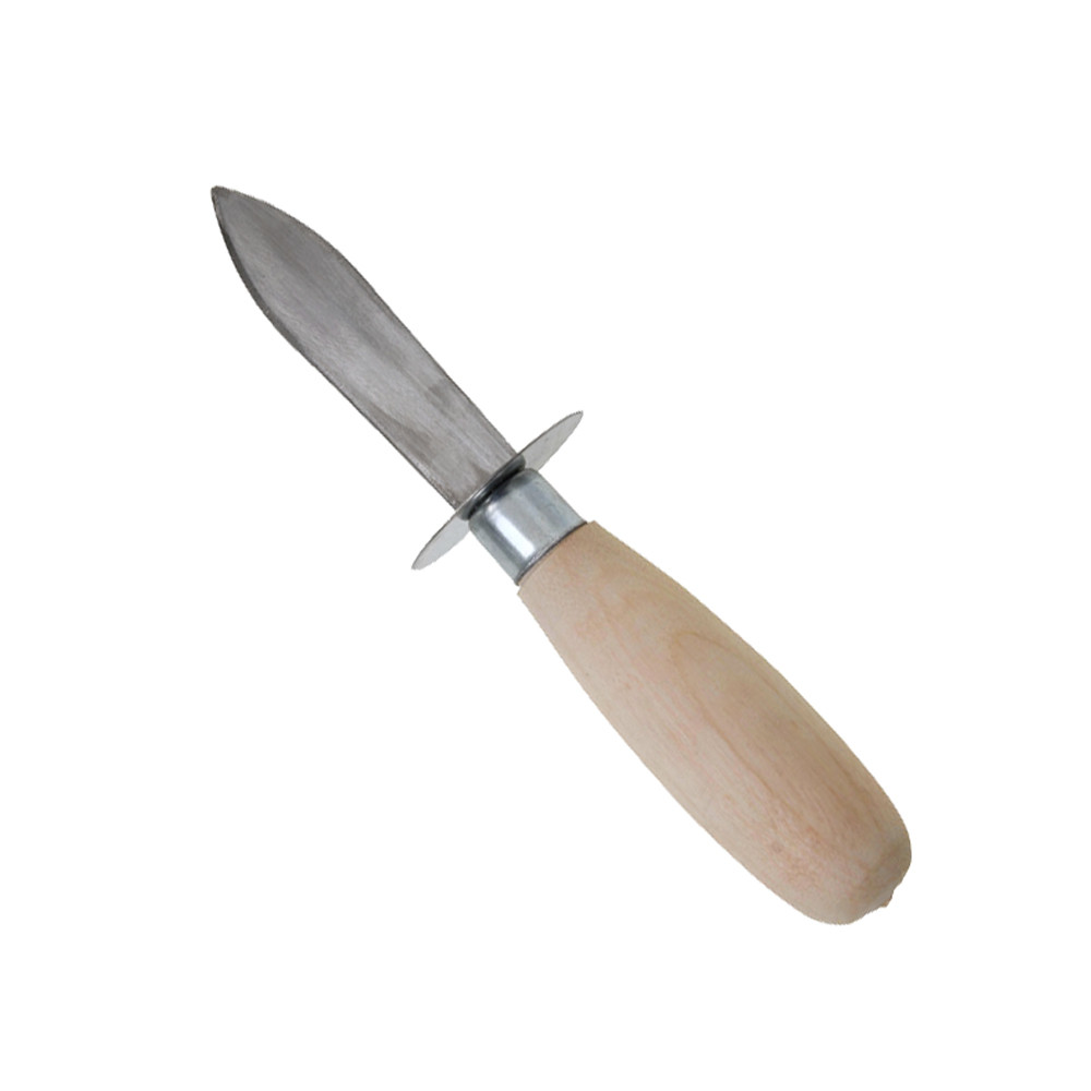 Buy Oyster Knife with Wooden Handle 17cm online at MarineDeals.co.nz