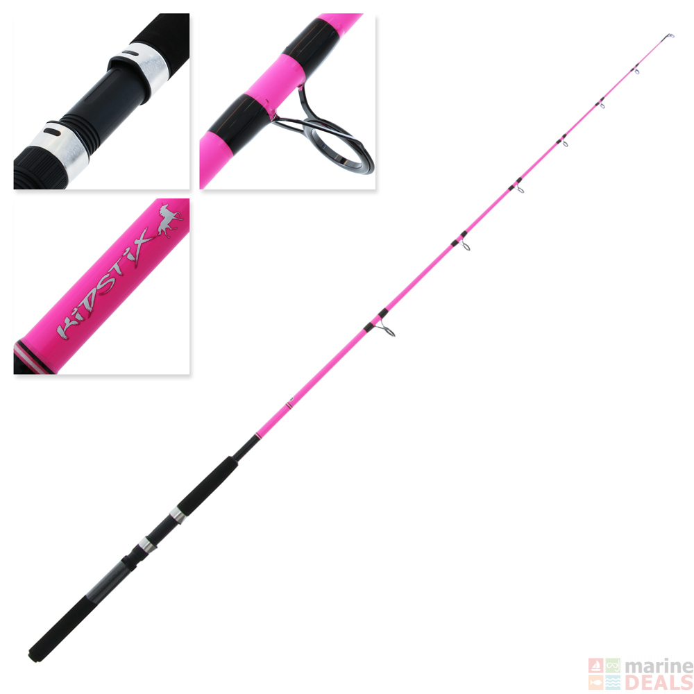 Buy Shimano Kidstix Pink Spinning Rod 6ft 812kg 1pc