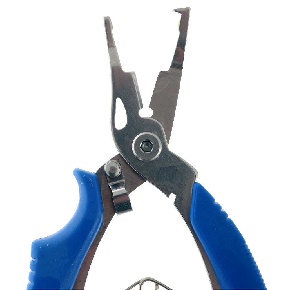 Buy Mustad Braid Cutter/Split Ring Pliers 5in online at MarineDeals.co.nz