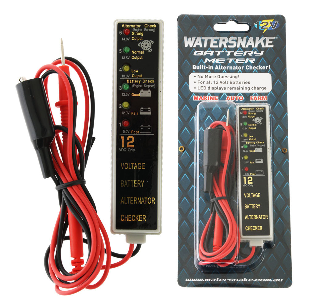 Buy Watersnake Battery Meter online at MarineDeals.co.nz
