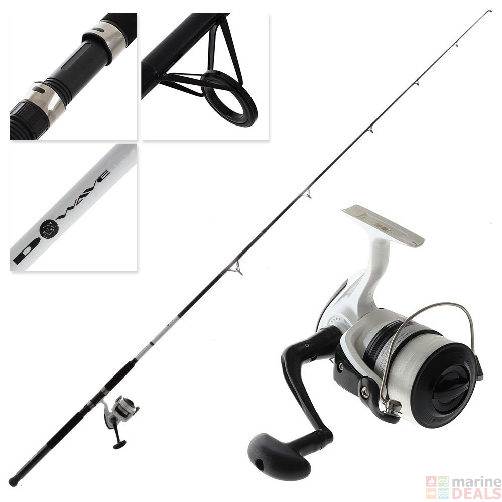 Buy Daiwa D-Wave 4000 Boat Spin Combo with Line 10kg 7ft 2pc online at ...