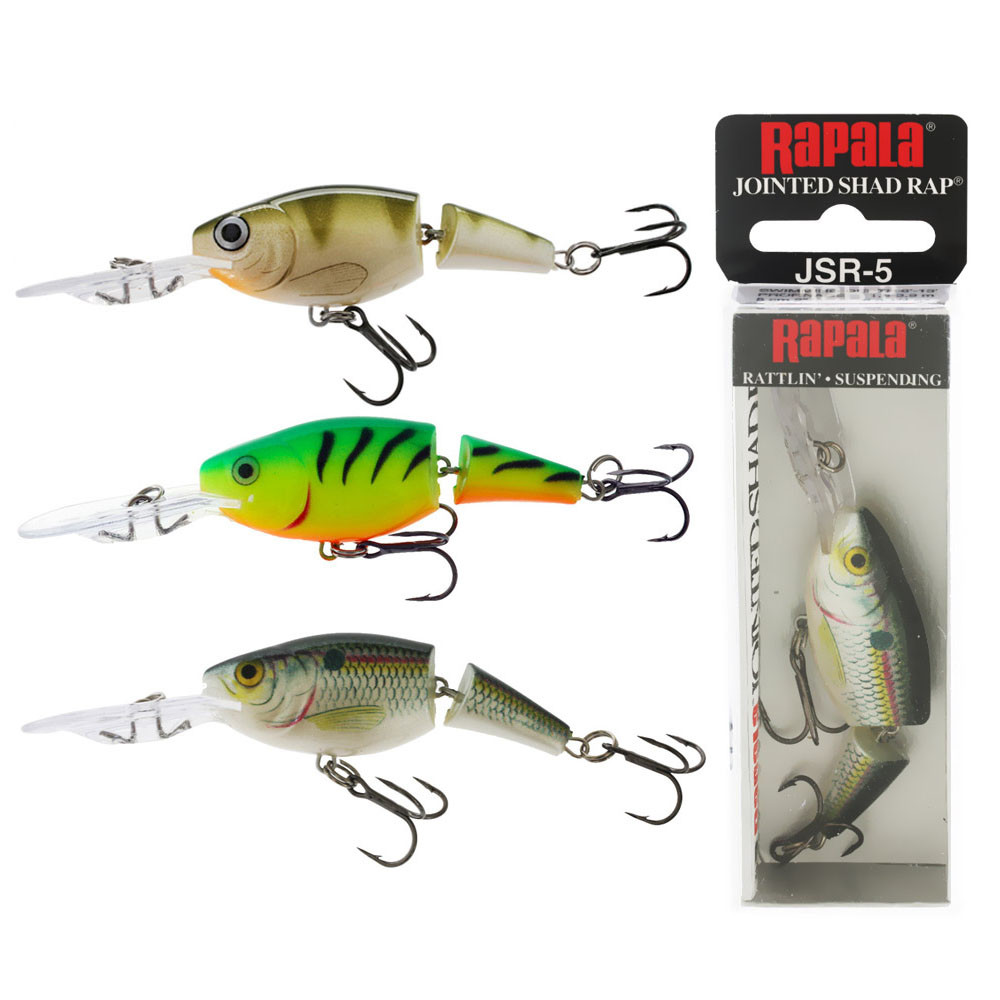 Buy Rapala Jointed Shad Rap Lure 5cm online at MarineDeals.co.nz
