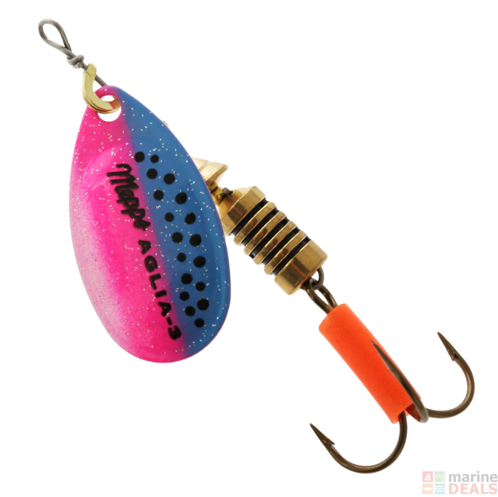 Buy Mepps Aglia Spinner Lure Rainbow Trout No.3 Treble Hook online at