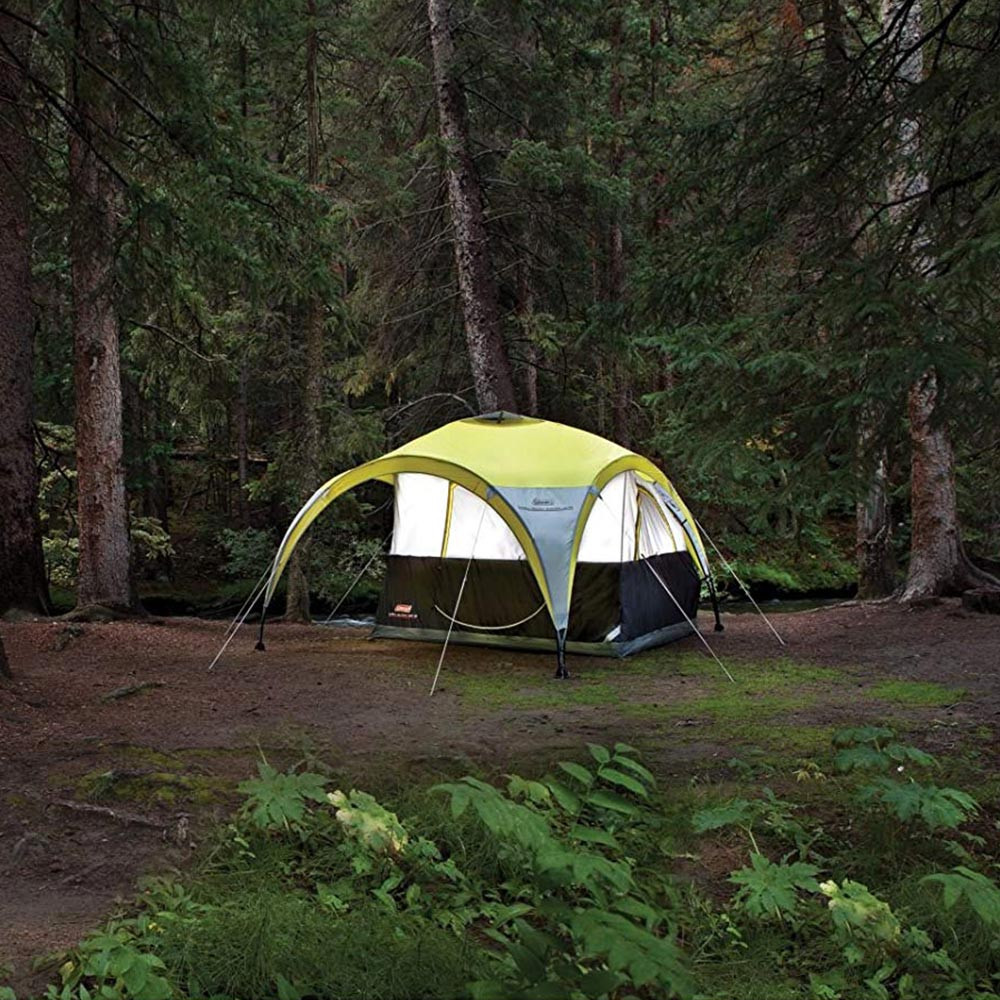 coleman dome shelter