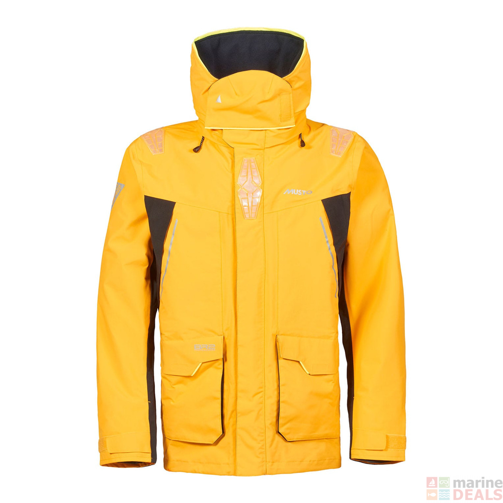 Buy Musto BR2 Offshore Jacket 2.0 Gold online at Marine-Deals.co.nz