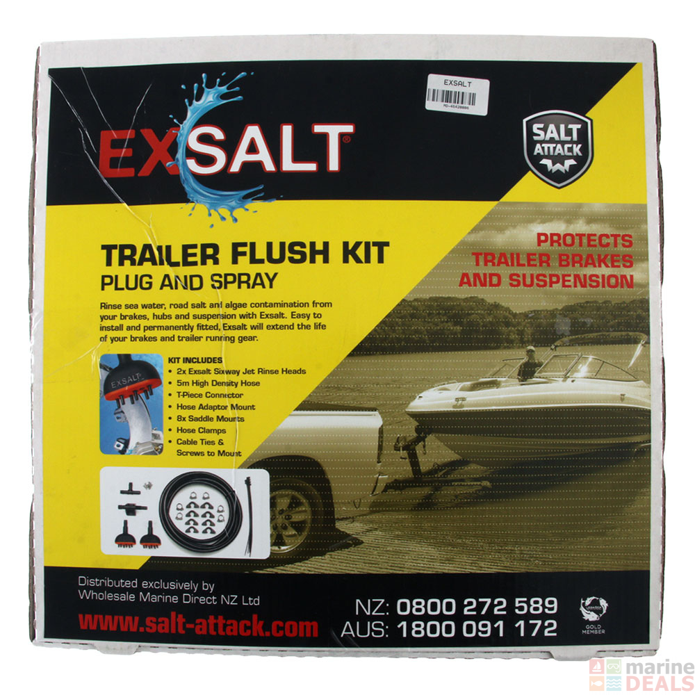 Buy Salt Attack ExSalt Brake Flushing Kit online at MarineDeals.co.nz