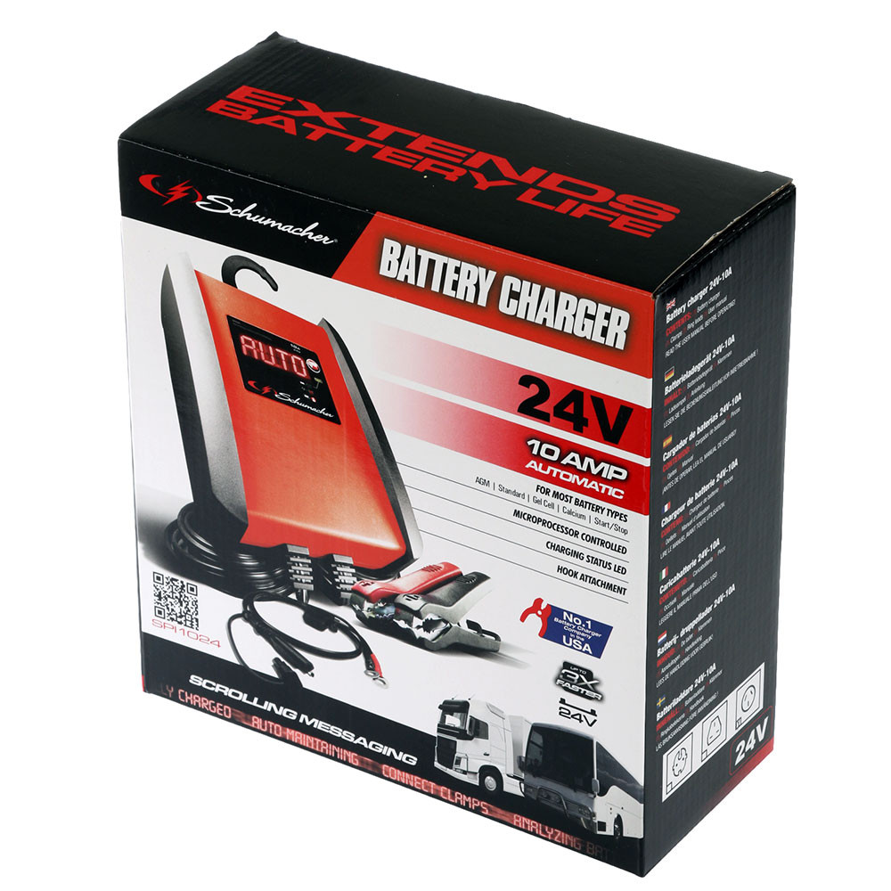 Buy Schumacher Electric SPI10-24 Automatic Battery Charger 10A/24V
