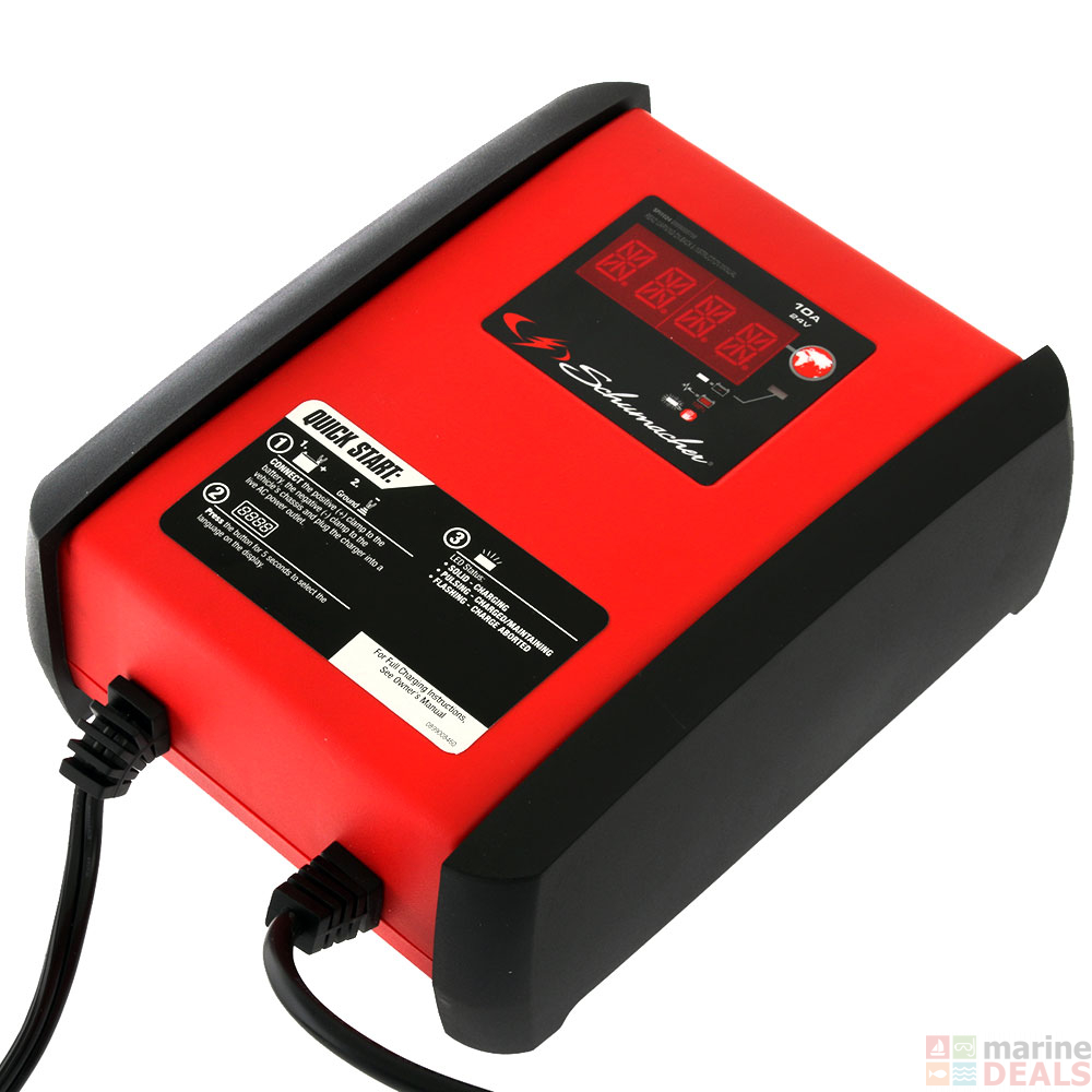 Buy Schumacher Electric SPI1024 Automatic Battery Charger 10A/24V