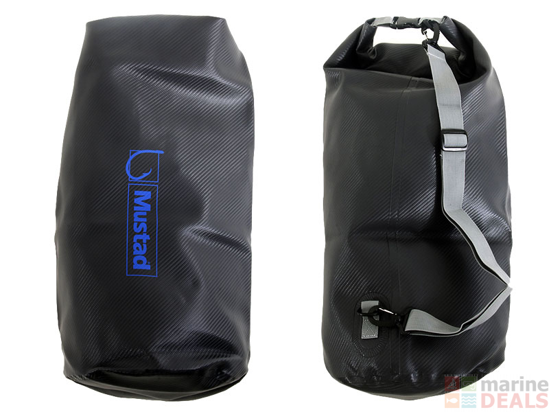 Buy Mustad Roll-Top Dry Bag Grey 40L online at Marine-Deals.co.nz