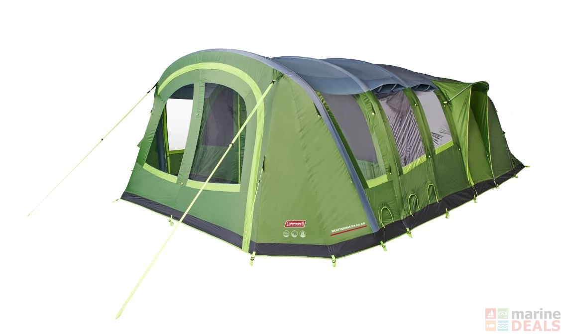 Buy Coleman Weathermaster 8xl Blackout 8 Person Inflatable Air Tent Online At Marine Nz 9509